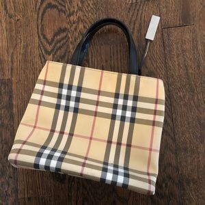 Burberry Nova Check Mini Tote